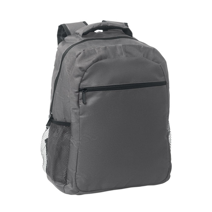 Sac à dos publicitaire pour écran 15" PUTTER/TOPPER gris pierre